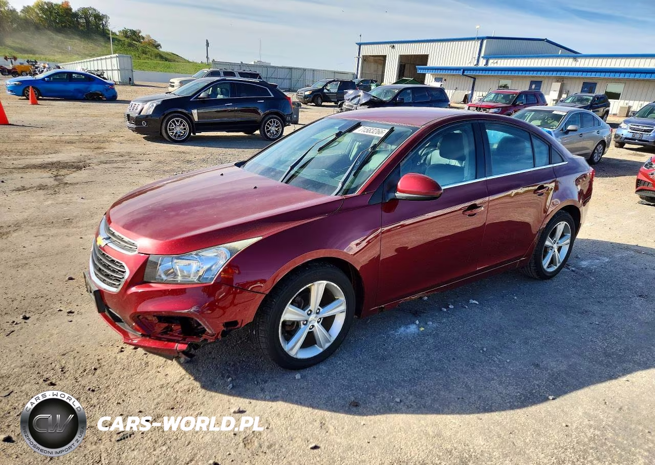 2015 Chevrolet Cruze Lt VIN:1G1PE5SB5F7148746 - 1