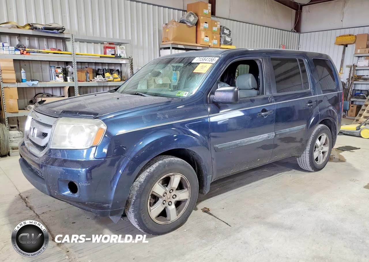 2011 Honda Pilot Lx VIN:5FNYF4H27BB069495 - 1