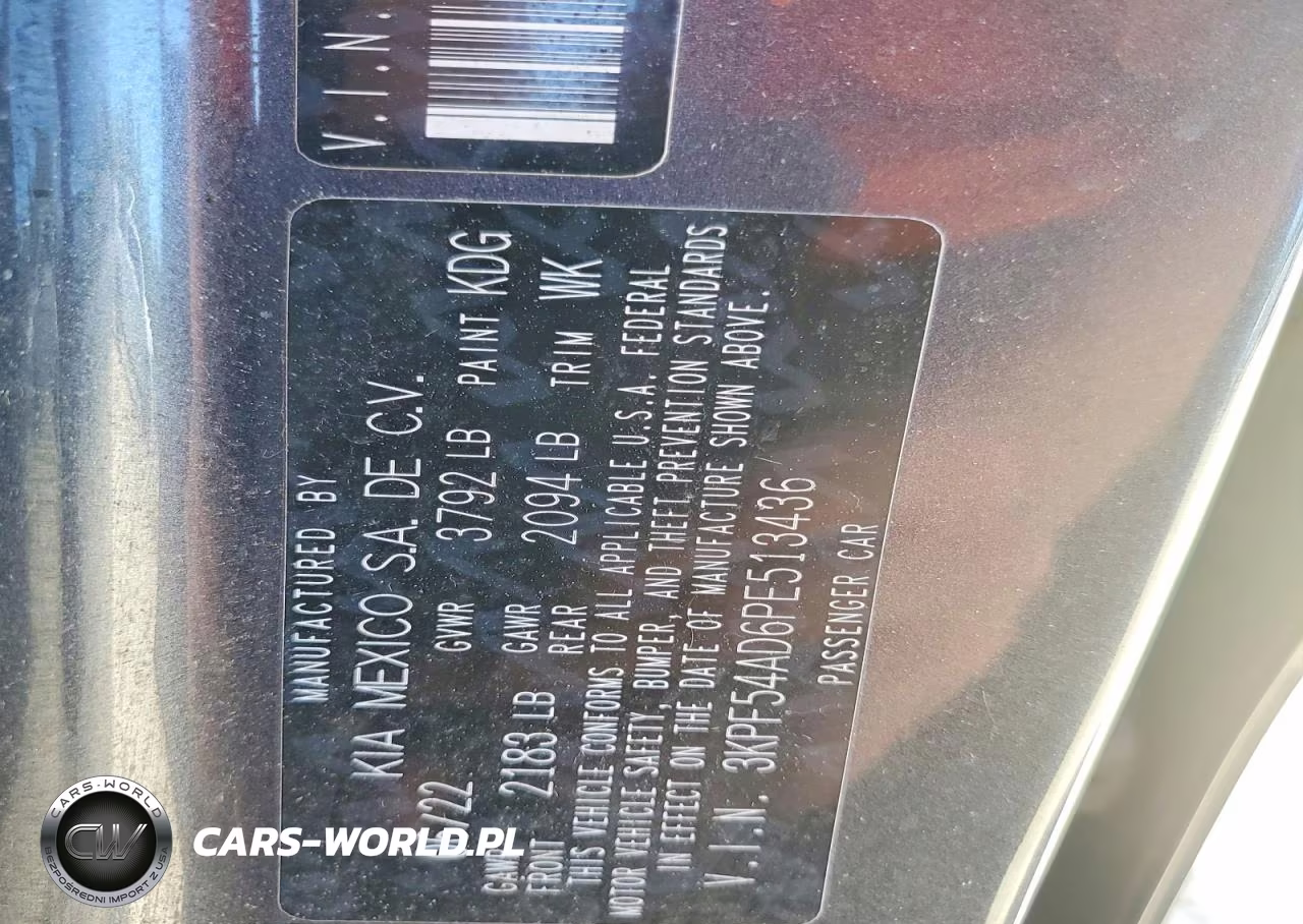 2023 Kia Forte Gt Line VIN:3KPF54AD6PE513436 - 13