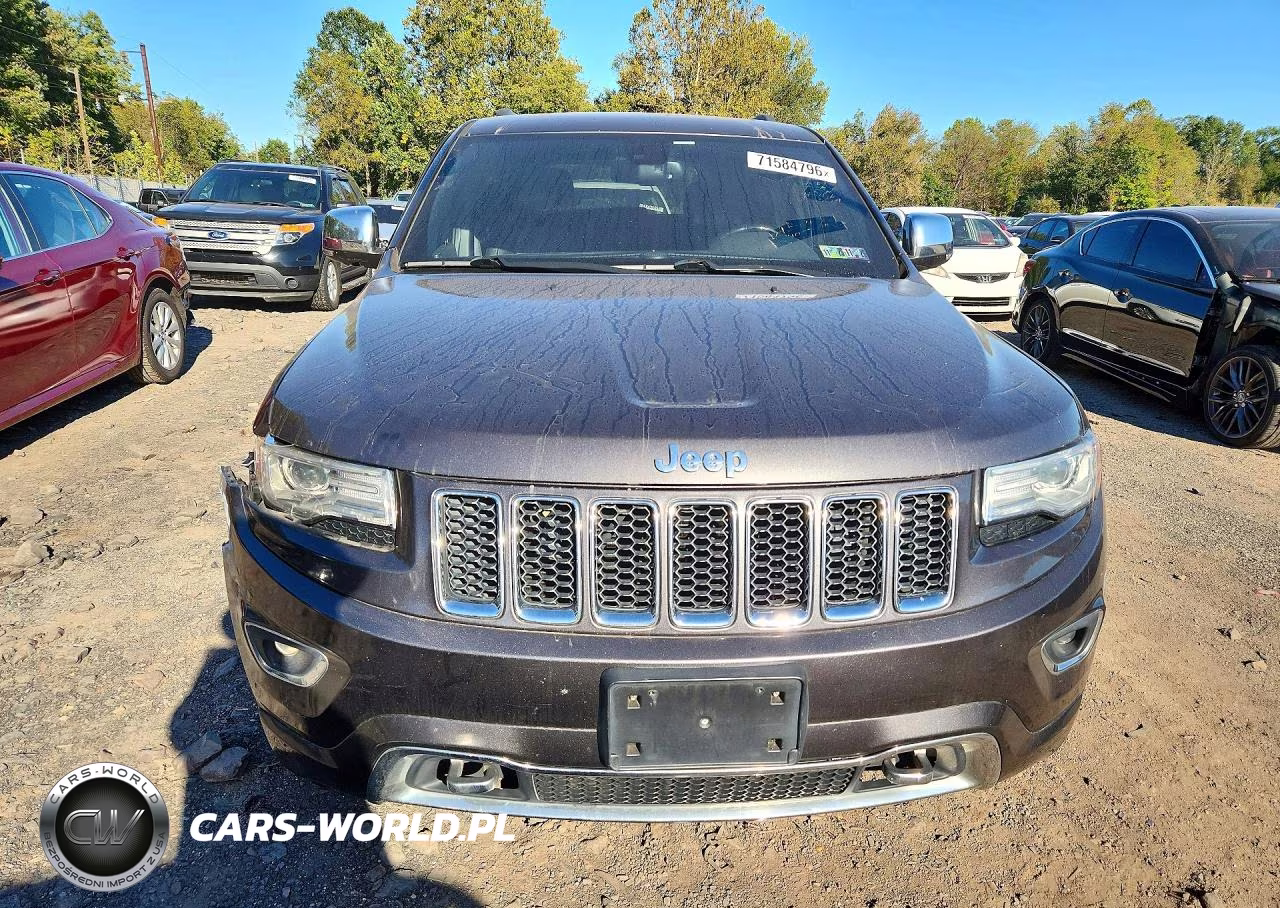 2015 Jeep Grand Cherokee Overland VIN:1C4RJFCG0FC887526 - 5