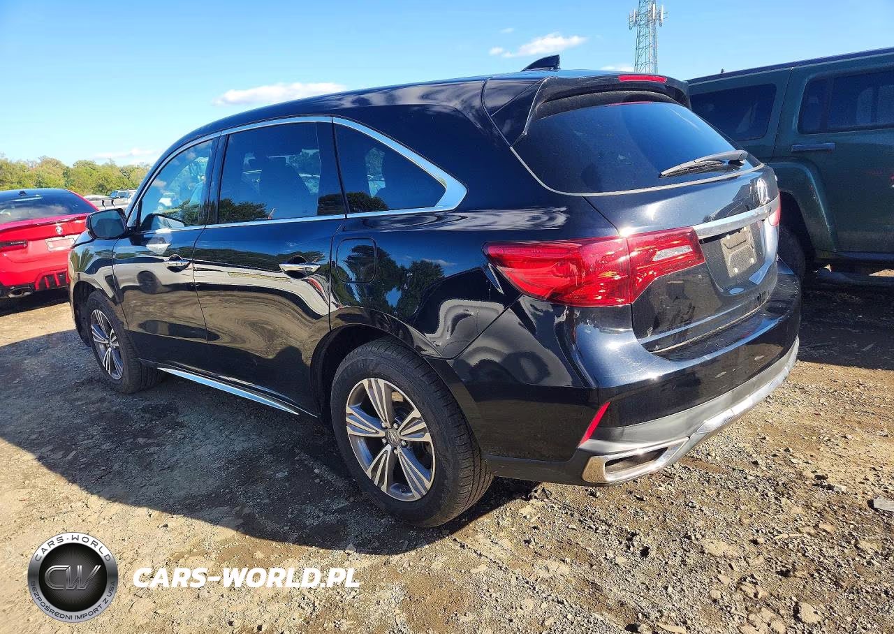 2019 Acura Mdx VIN:5J8YD4H37KL031309 - 2