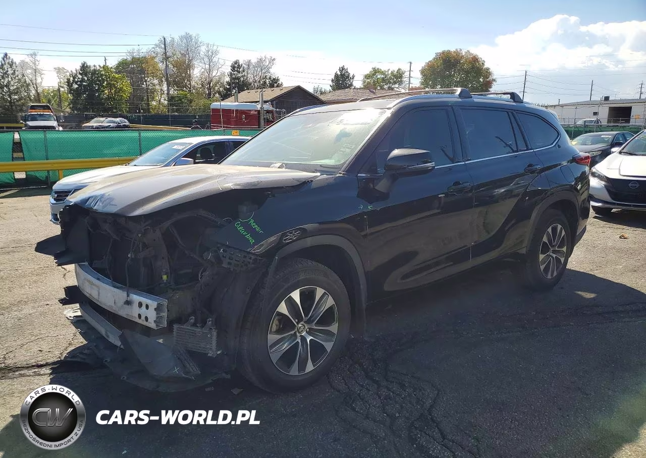 2020 Toyota Highlander Xle VIN:5TDHZRBH6LS018035 - 1