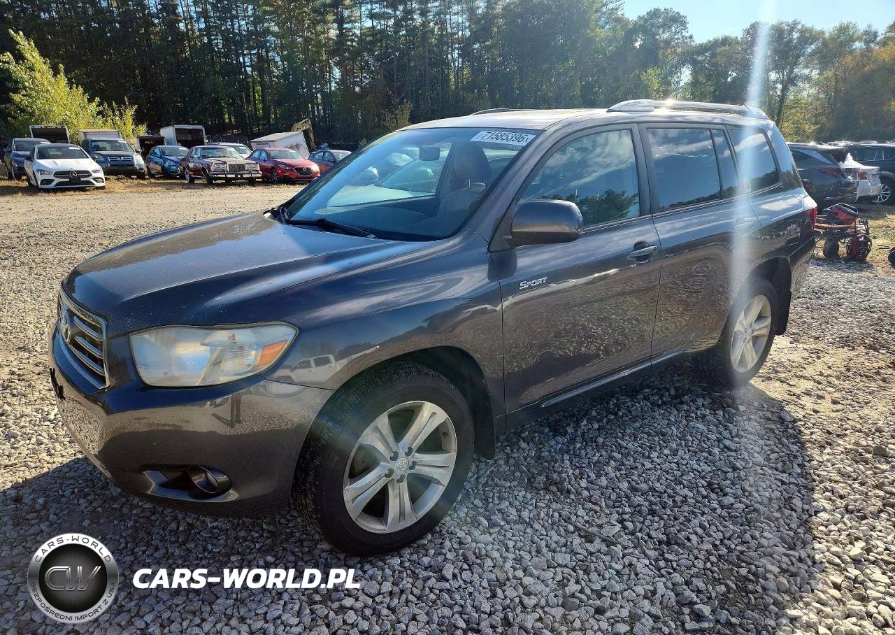 2008 Toyota Highlander Sport VIN:JTEES43A482040606 - 1