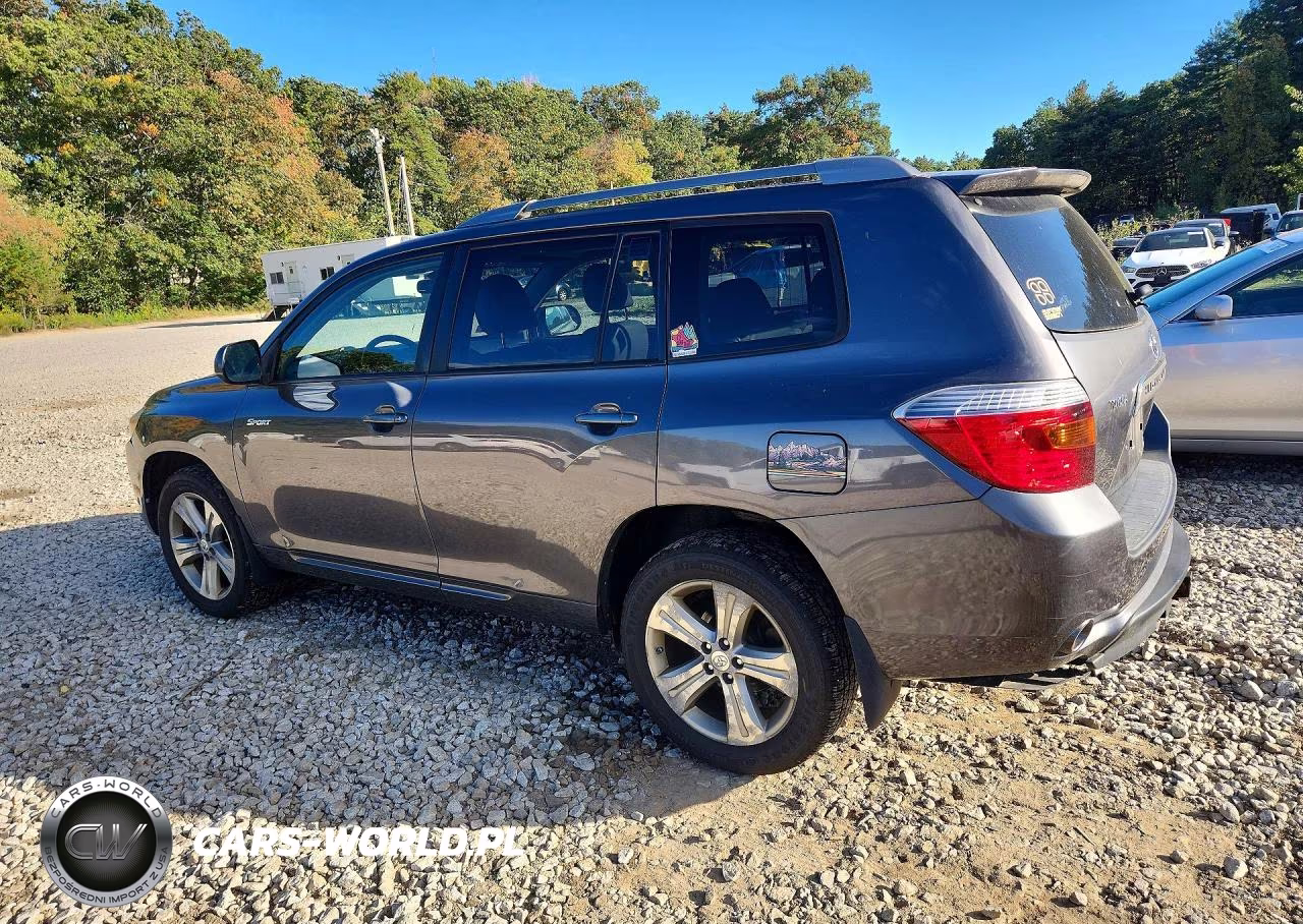 2008 Toyota Highlander Sport VIN:JTEES43A482040606 - 2
