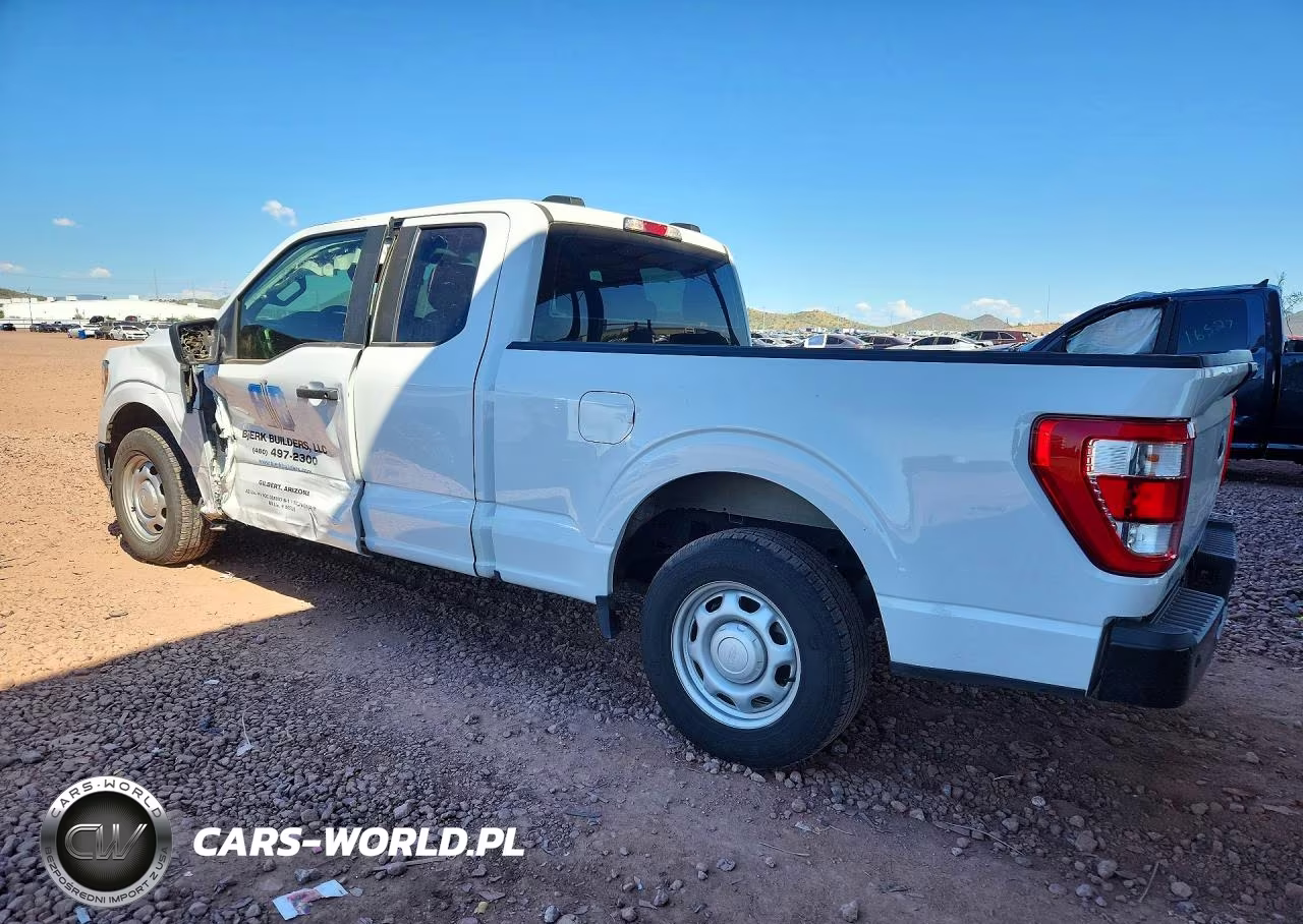 2021 Ford F150 Super Cab VIN:1FTEX1CBXMFB80546 - 2
