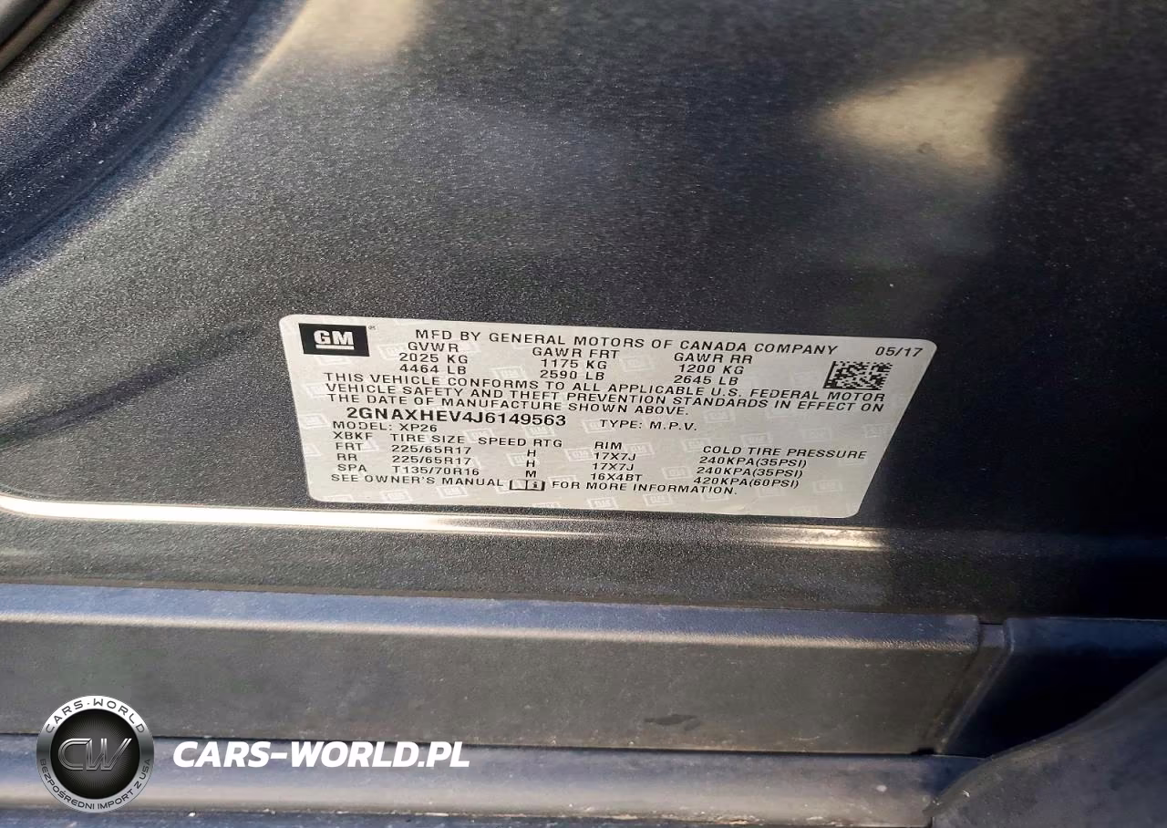 2018 Chevrolet Equinox Ls VIN:2GNAXHEV4J6149563 - 13
