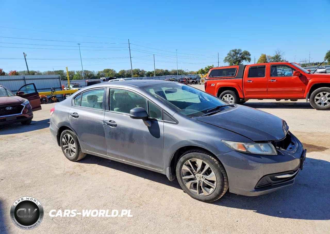 2013 Honda Civic Ex VIN:19XFB2F82DE031292 - 4