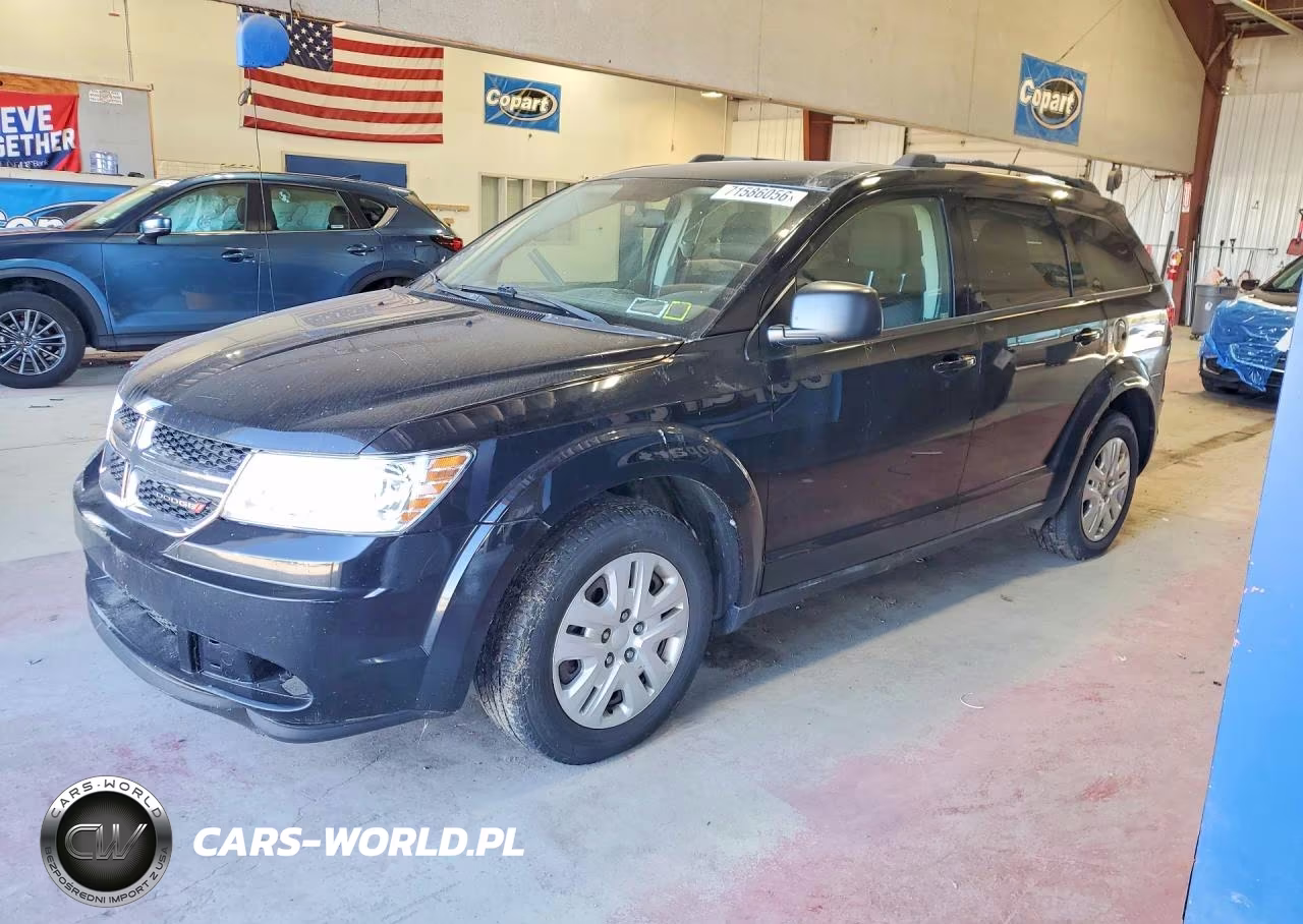 2017 Dodge Journey Se VIN:3C4PDCAB5HT637226 - 1