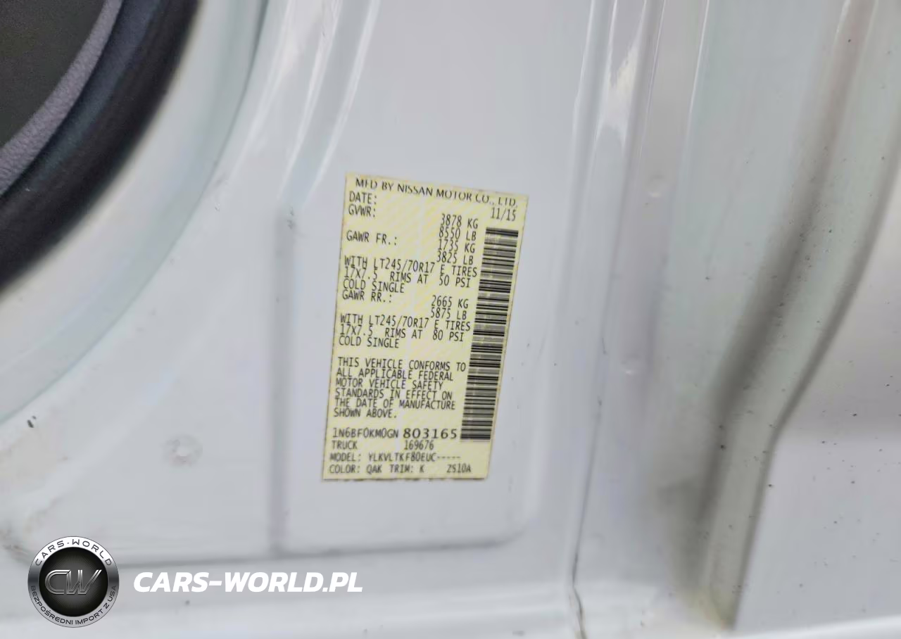 2016 Nissan Nv 1500 Sv VIN:1N6BF0KM0GN803165 - 13
