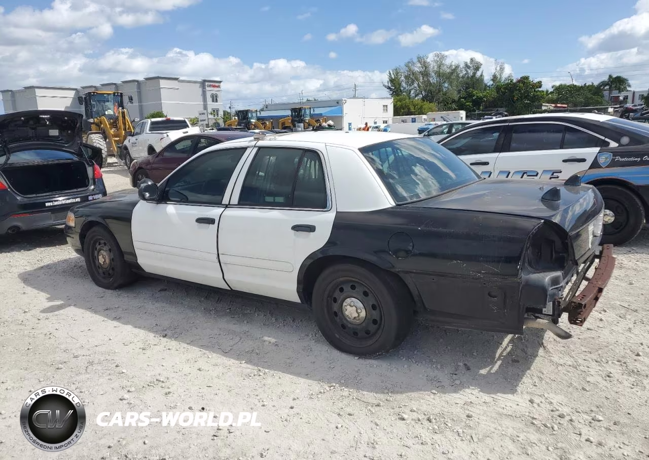 2008 Ford Crown Victoria Police Interceptor VIN:2FAFP71V68X155471 - 2