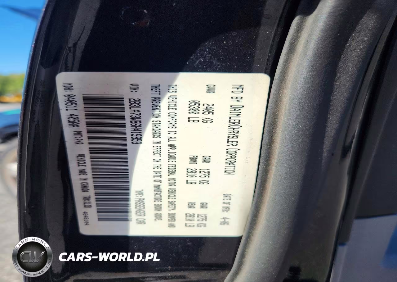 2006 Dodge Charger Srt-8 VIN:2B3LA73W86H419853 - 12