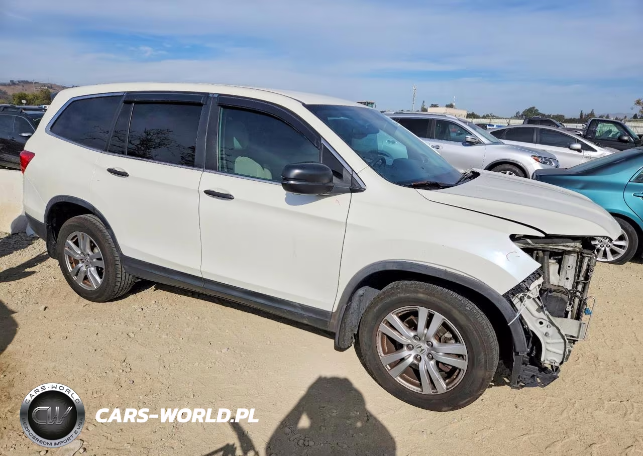 2016 Honda Pilot Lx VIN:5FNYF5H12GB031015 - 4