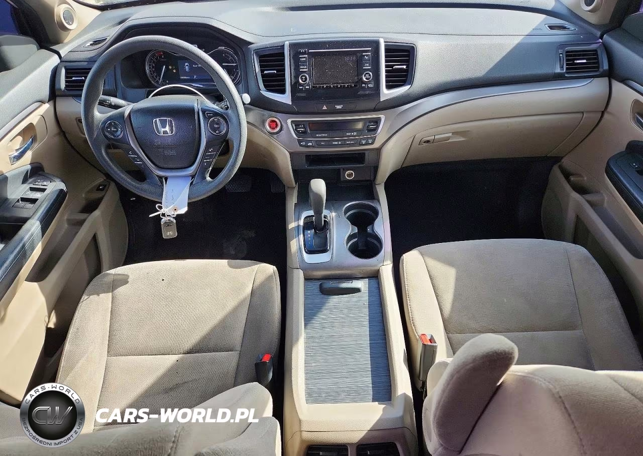 2016 Honda Pilot Lx VIN:5FNYF5H12GB031015 - 8