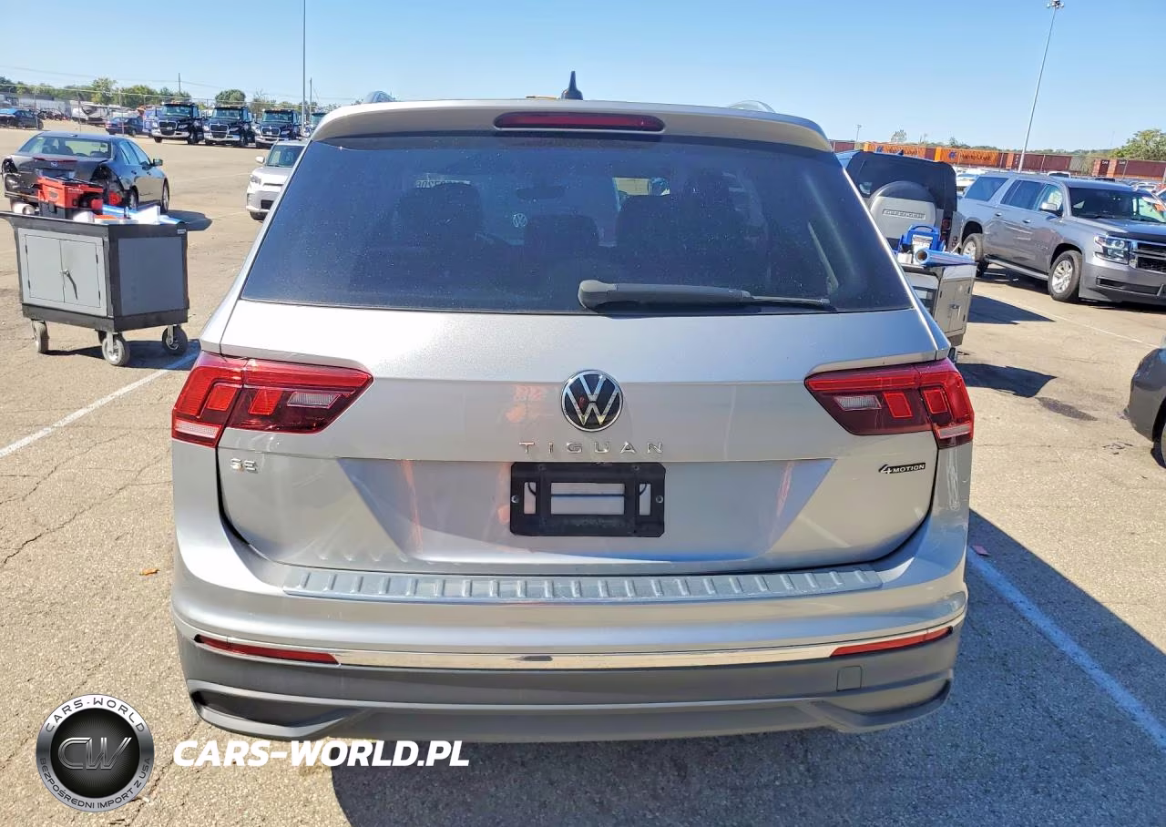 2022 Volkswagen Tiguan Se VIN:3VV2B7AX1NM100010 - 6