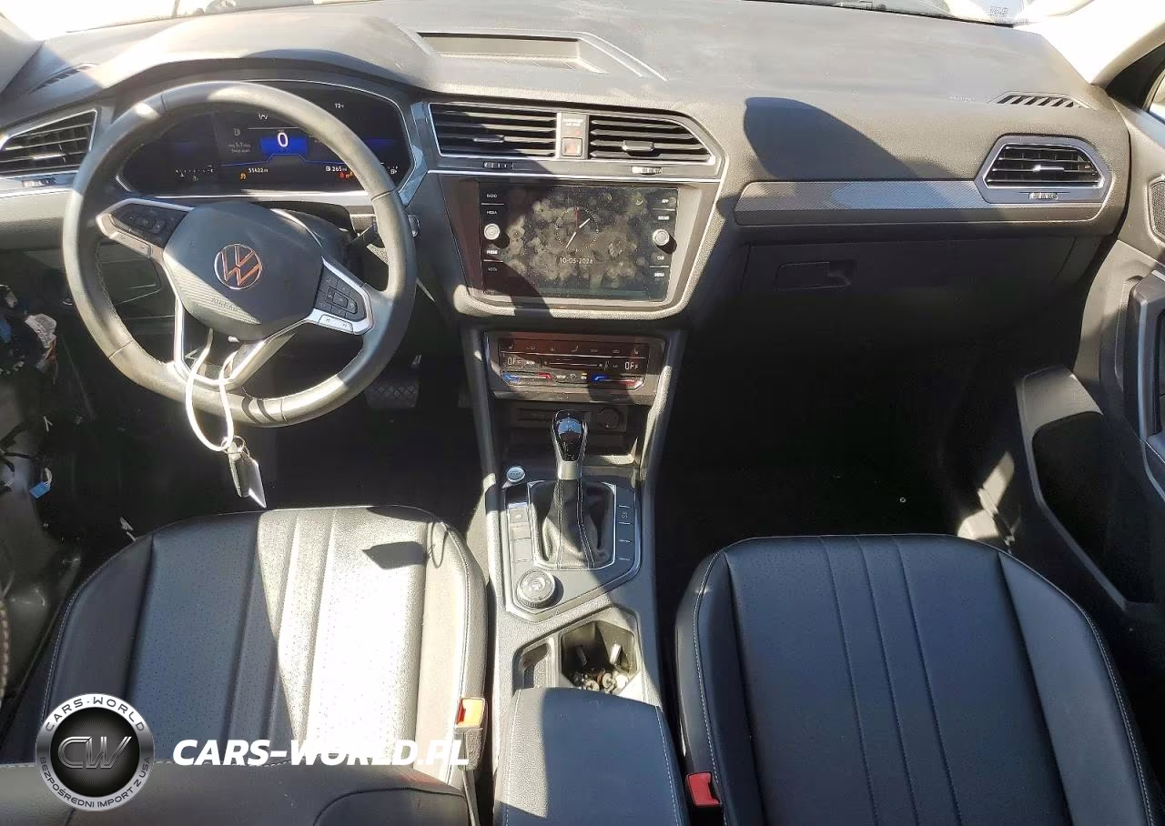 2022 Volkswagen Tiguan Se VIN:3VV2B7AX1NM100010 - 8