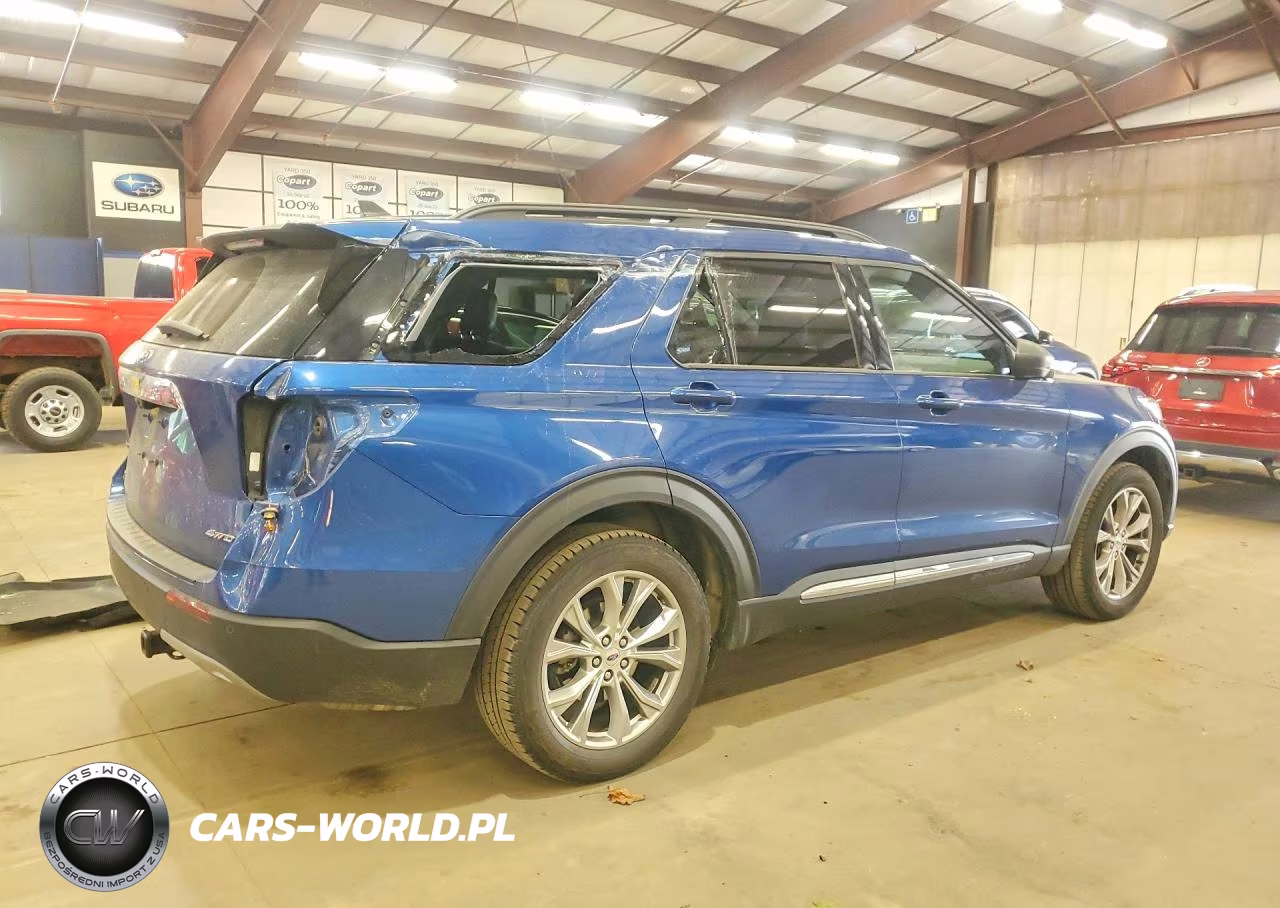 2021 Ford Explorer Xlt VIN:1FMSK8DH0MGA25507 - 3