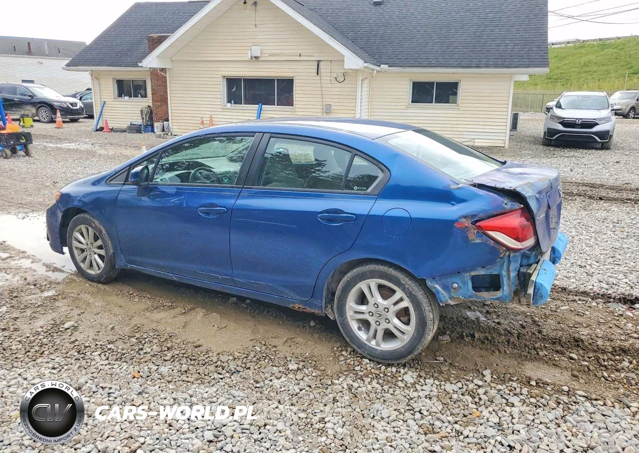 2012 Honda Civic Ex VIN:19XFB2F81CE001280 - 2