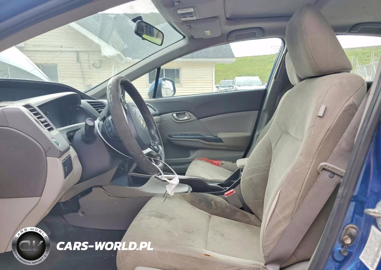 2012 Honda Civic Ex VIN:19XFB2F81CE001280 - 7