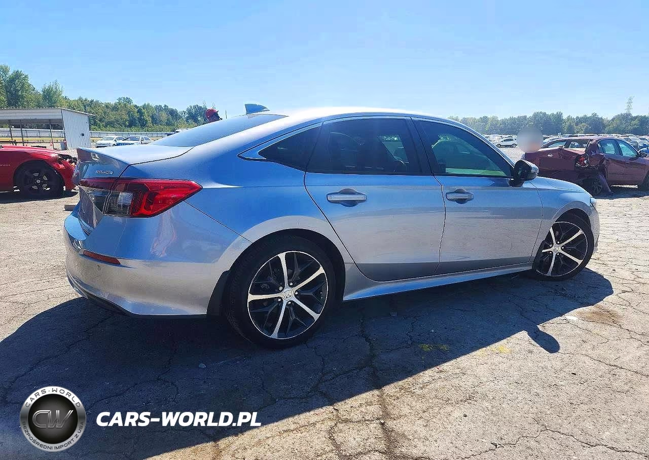 2022 Honda Civic Touring VIN:2HGFE1F93NH303754 - 3