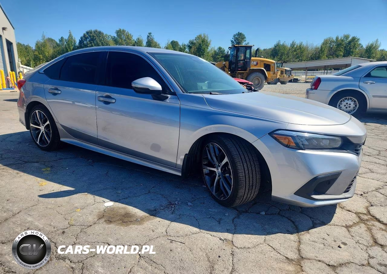 2022 Honda Civic Touring VIN:2HGFE1F93NH303754 - 4