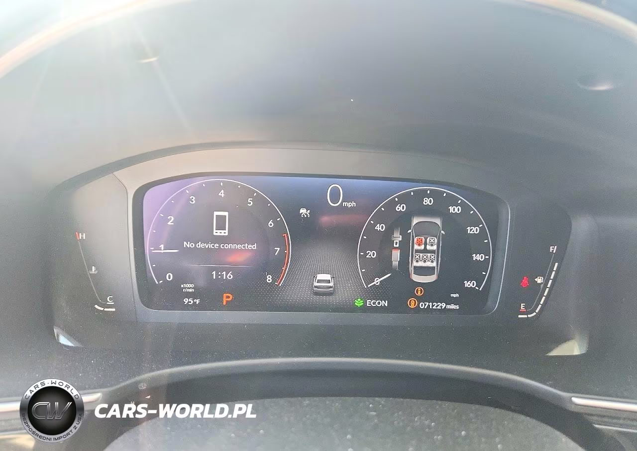 2022 Honda Civic Touring VIN:2HGFE1F93NH303754 - 9