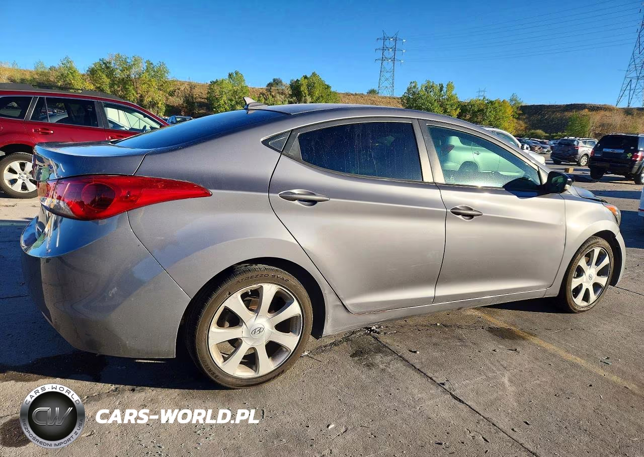 2012 Hyundai Elantra Limited VIN:5NPDH4AE8CH083356 - 3