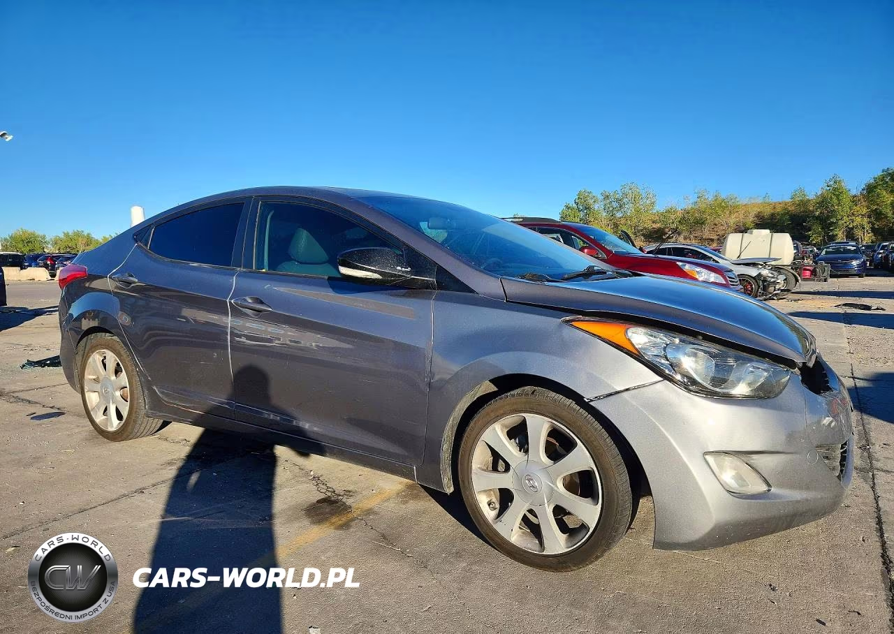 2012 Hyundai Elantra Limited VIN:5NPDH4AE8CH083356 - 4