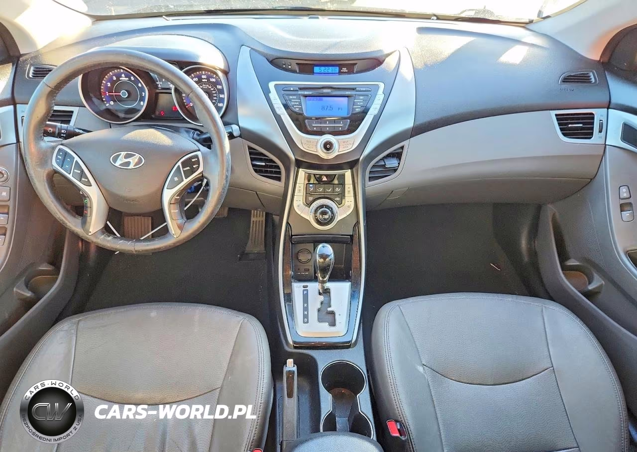 2012 Hyundai Elantra Limited VIN:5NPDH4AE8CH083356 - 8