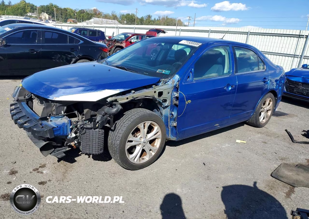 2012 Ford Fusion Se VIN:3FAHP0HA1CR101800 - 1