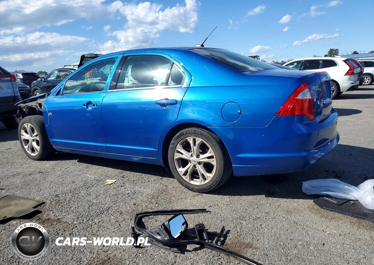 2012 Ford Fusion Se VIN:3FAHP0HA1CR101800 - 2
