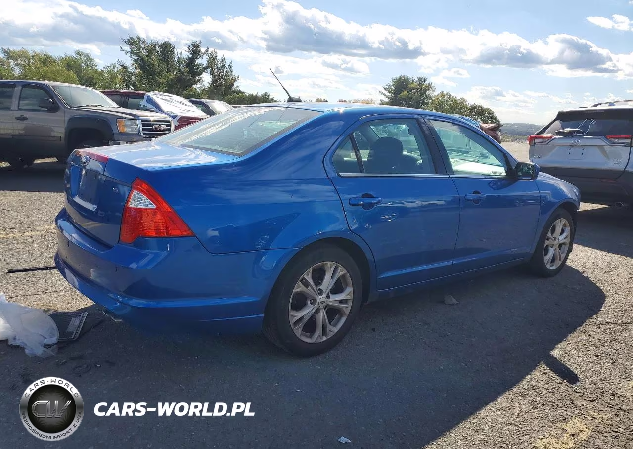 2012 Ford Fusion Se VIN:3FAHP0HA1CR101800 - 3