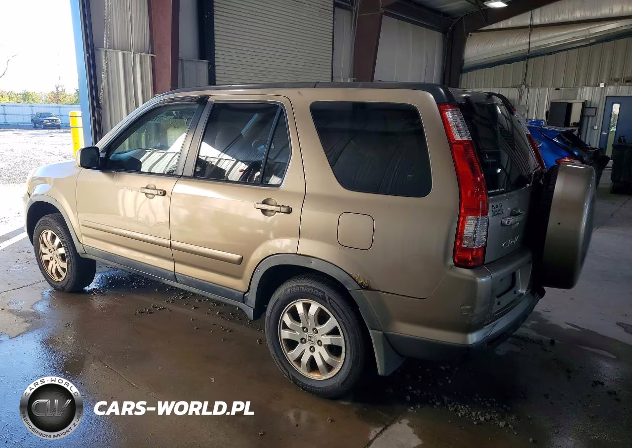 2006 Honda Cr-V Se VIN:JHLRD78996C006106 - 2