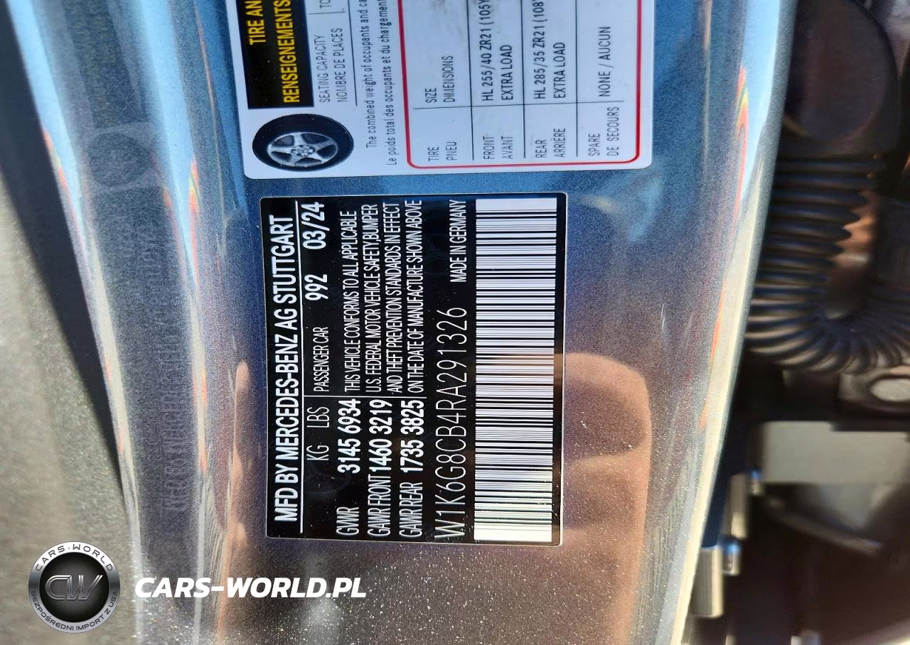 2024 Mercedes-Benz S 63 E Performance VIN:W1K6G8CB4RA291326 - 13