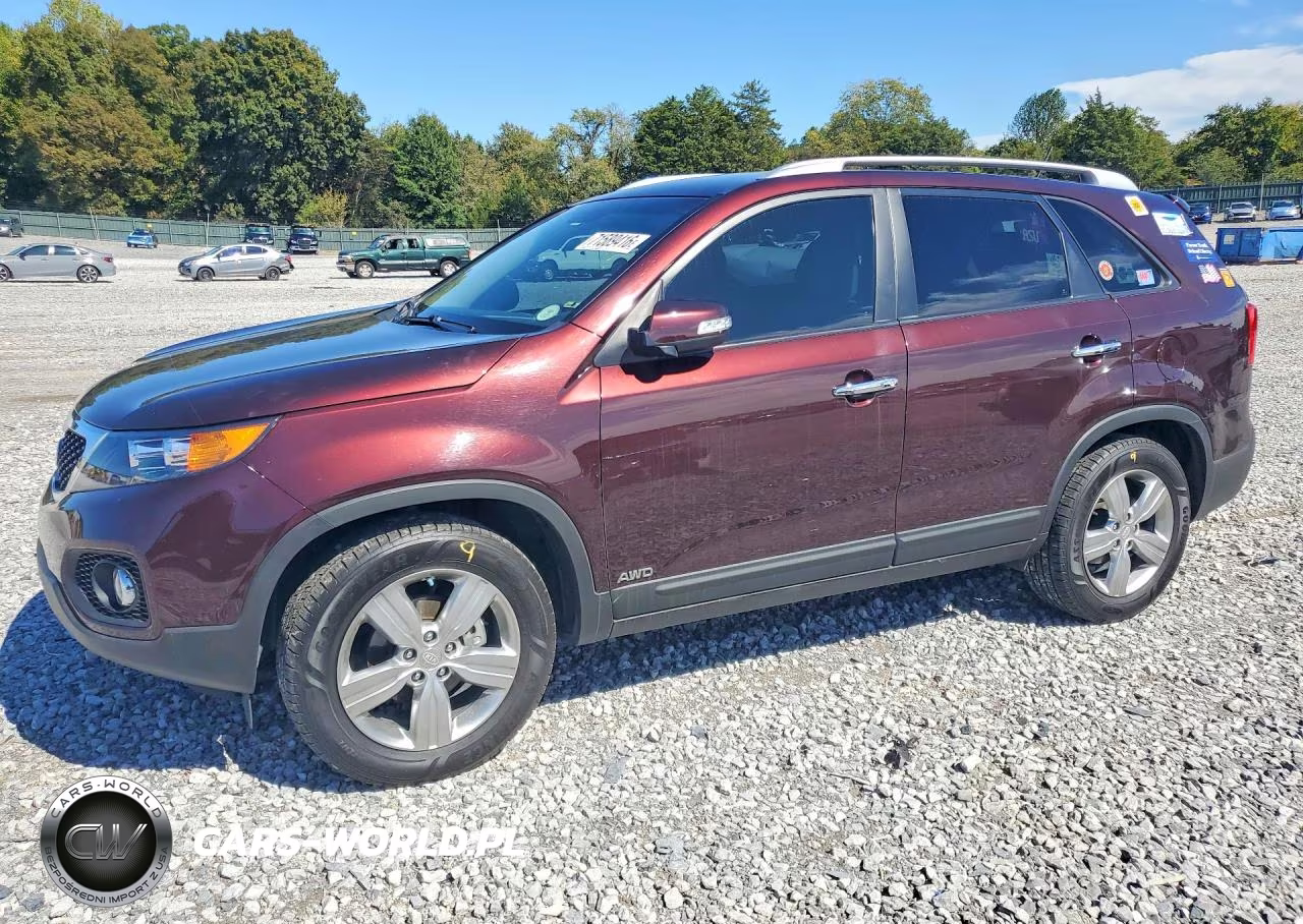 2012 Kia Sorento Ex VIN:5XYKUCA6XCG301410 - 1