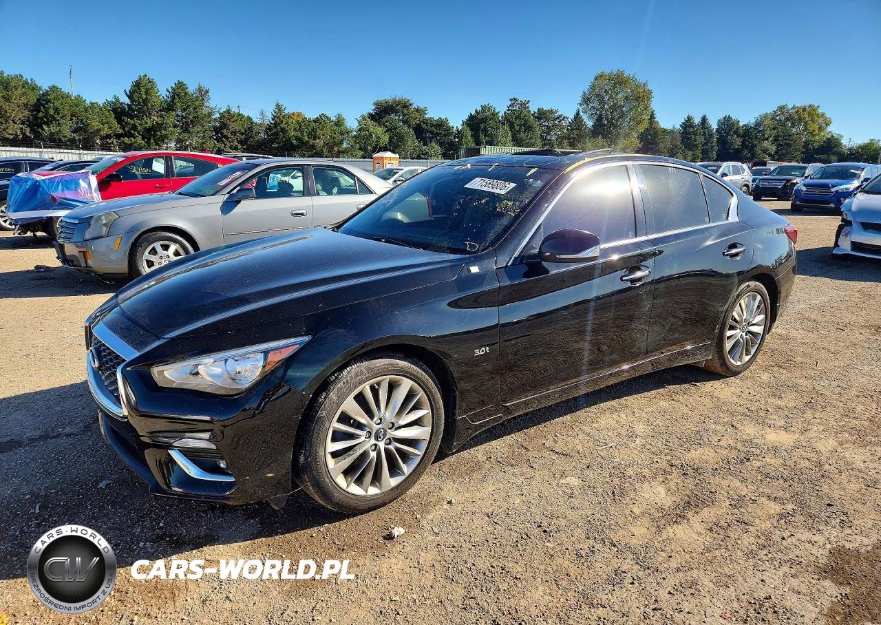2019 Infiniti Q50 3.0T Luxe VIN:JN1EV7AR7KM553725 - 1