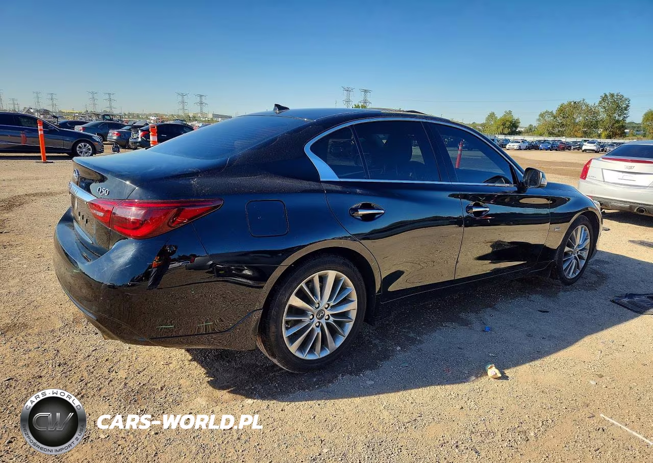 2019 Infiniti Q50 3.0T Luxe VIN:JN1EV7AR7KM553725 - 3