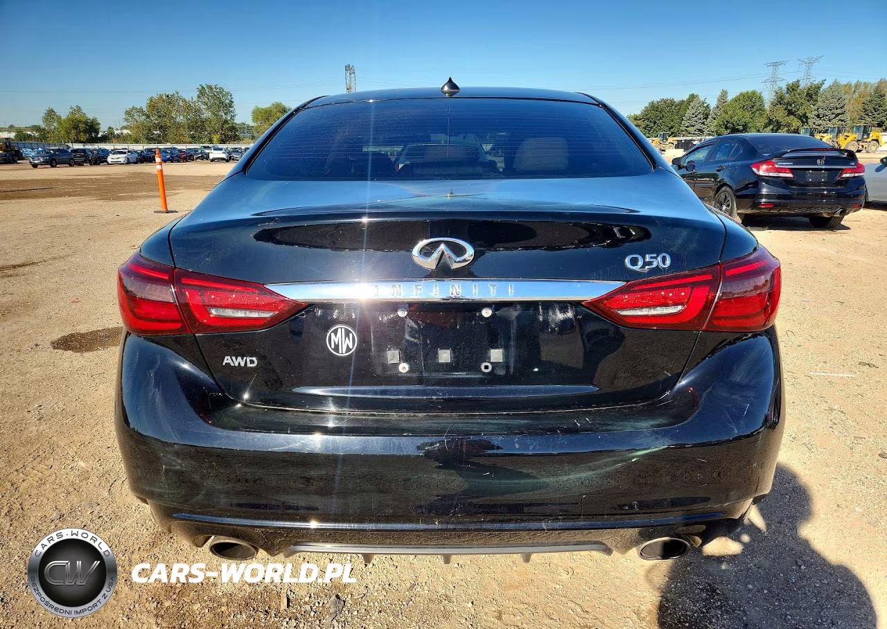 2019 Infiniti Q50 3.0T Luxe VIN:JN1EV7AR7KM553725 - 6