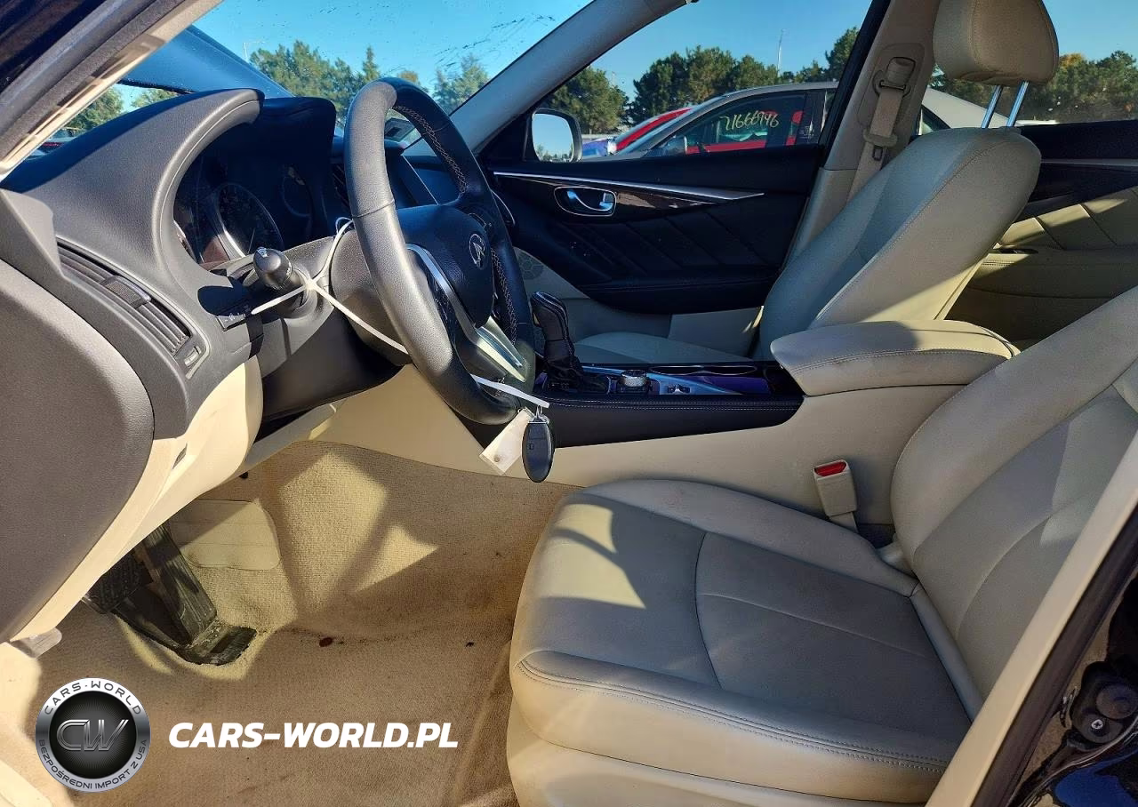 2019 Infiniti Q50 3.0T Luxe VIN:JN1EV7AR7KM553725 - 7