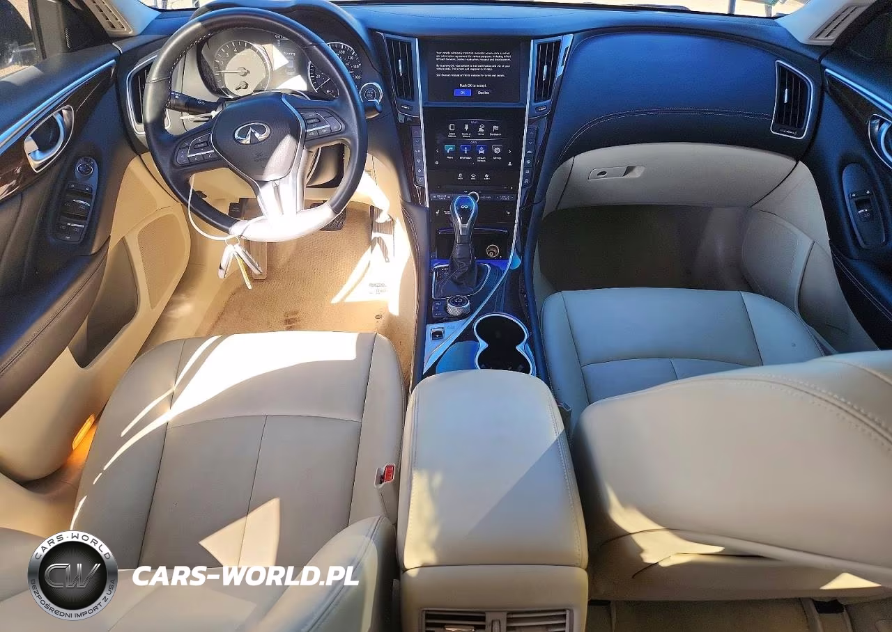 2019 Infiniti Q50 3.0T Luxe VIN:JN1EV7AR7KM553725 - 8