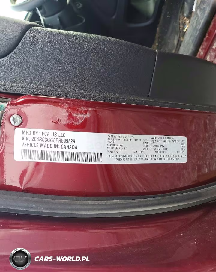 2023 Chrysler Pacifica Limited VIN:2C4RC3GG8PR599829 - 14