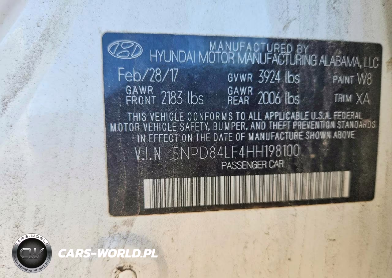 2017 Hyundai Elantra Value Edition VIN:5NPD84LF4HH198100 - 12