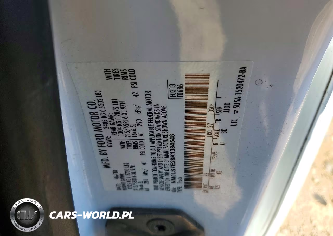 2019 Ford Transit Connect Xl VIN:NM0LS7E28K1384548 - 13