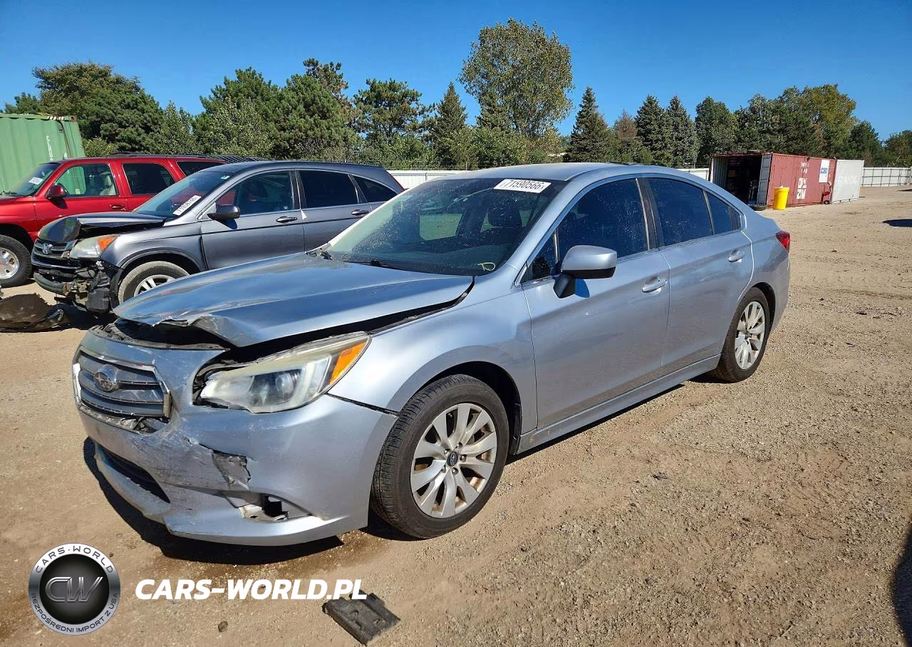 2017 Subaru Legacy 2.5I Premium VIN:4S3BNAC69H3062801 - 1