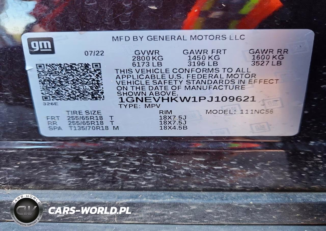 2023 Chevrolet Traverse Lt VIN:1GNEVHKW1PJ109621 - 13