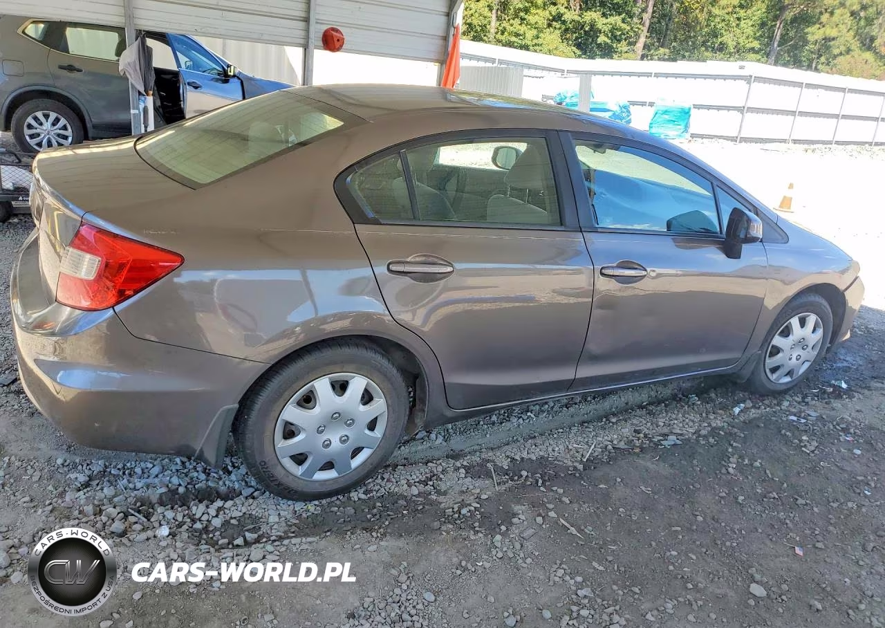 2012 Honda Civic Lx VIN:19XFB2F51CE107718 - 3