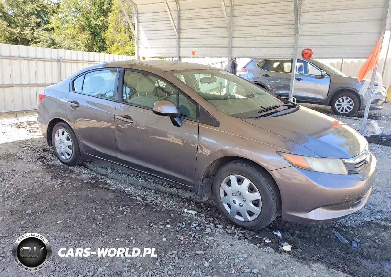 2012 Honda Civic Lx VIN:19XFB2F51CE107718 - 4