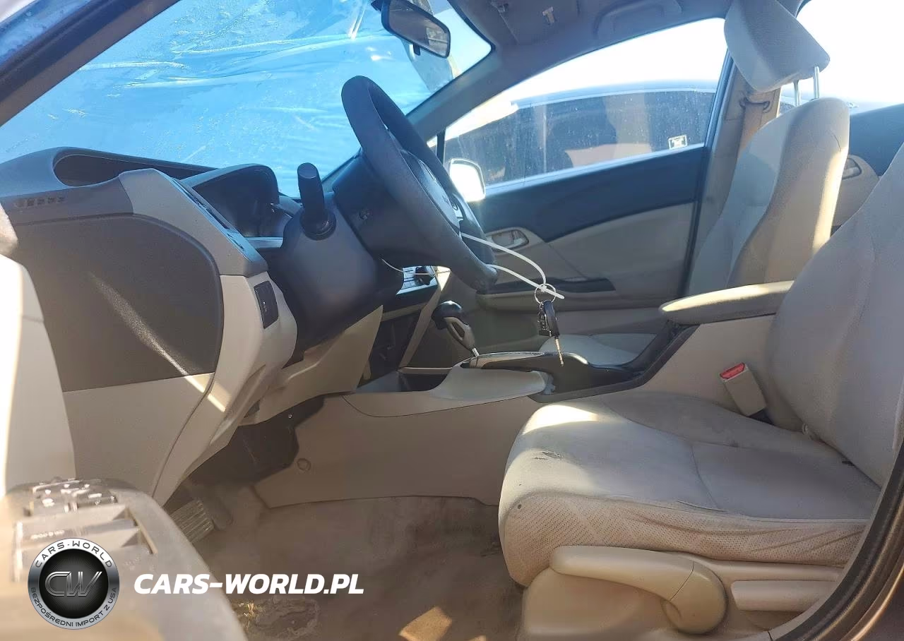 2012 Honda Civic Lx VIN:19XFB2F51CE107718 - 7