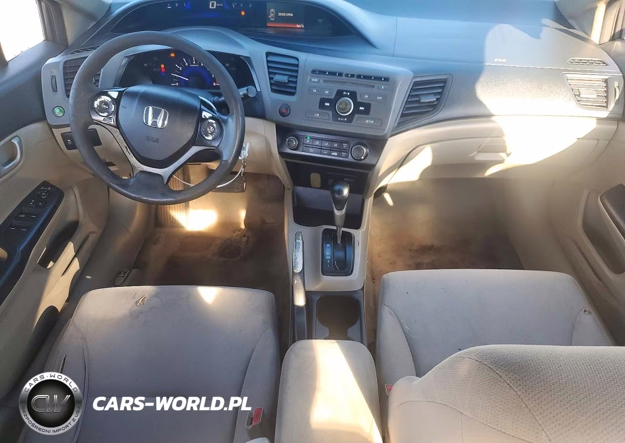 2012 Honda Civic Lx VIN:19XFB2F51CE107718 - 8