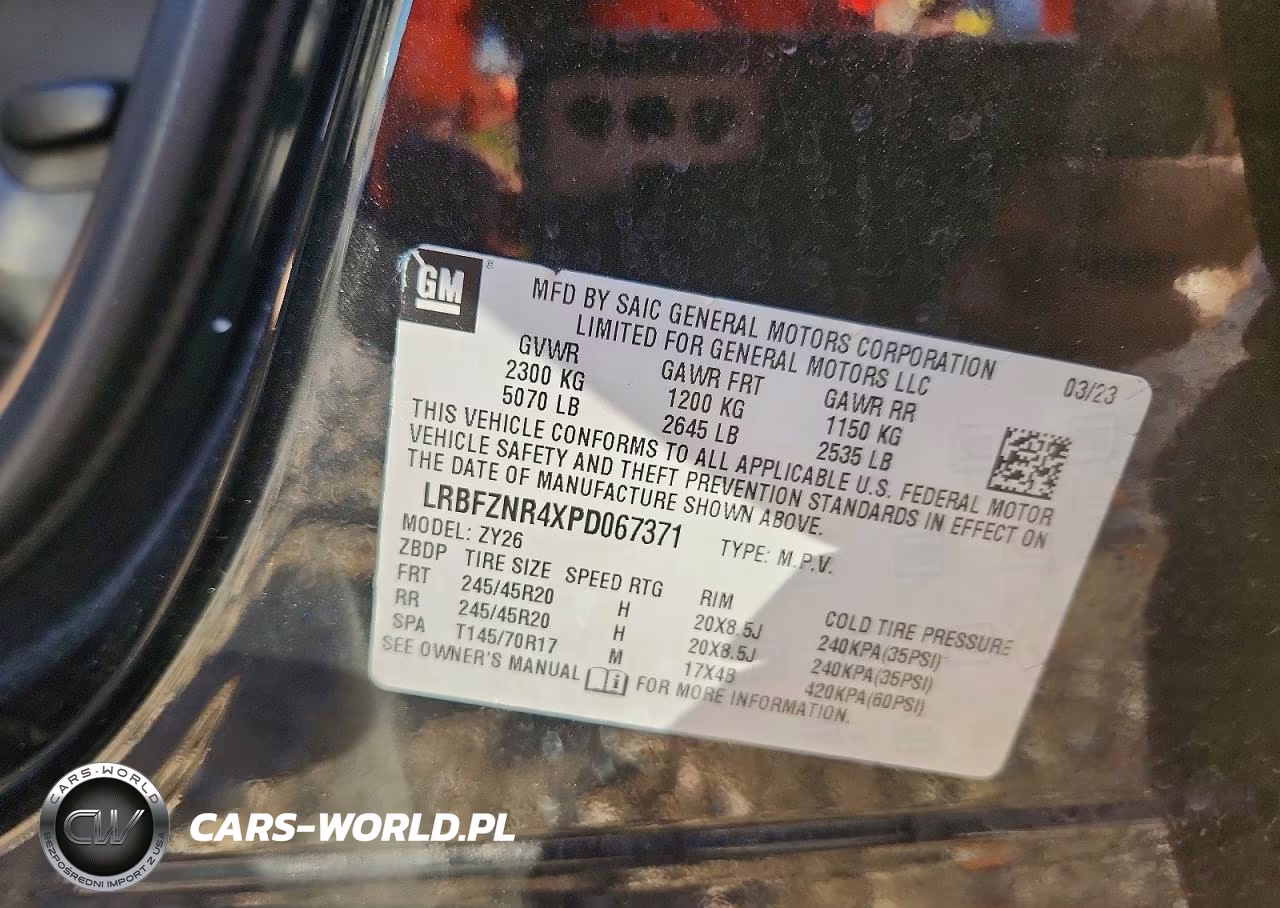 2023 Buick Envision Essence VIN:LRBFZNR4XPD067371 - 13