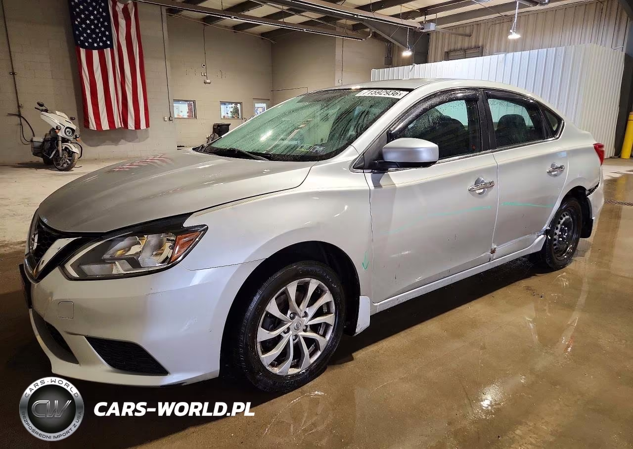 2017 Nissan Sentra Sv VIN:3N1AB7AP5HY335732 - 1